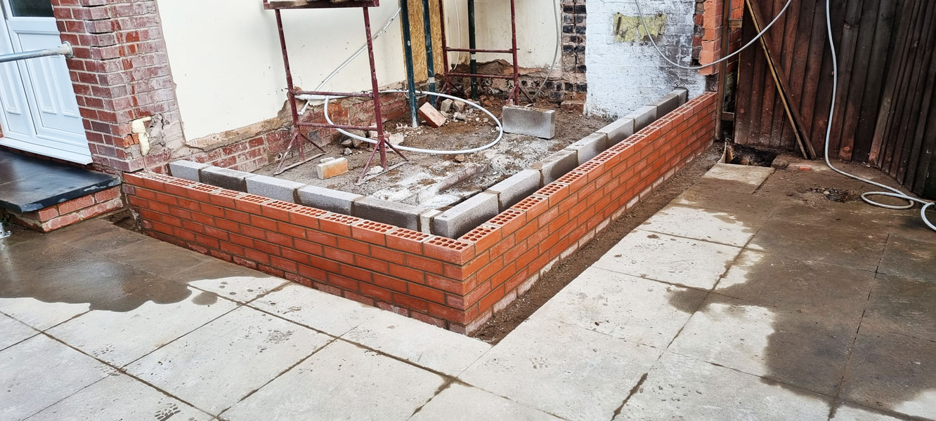 The Access Building Solutions team on site